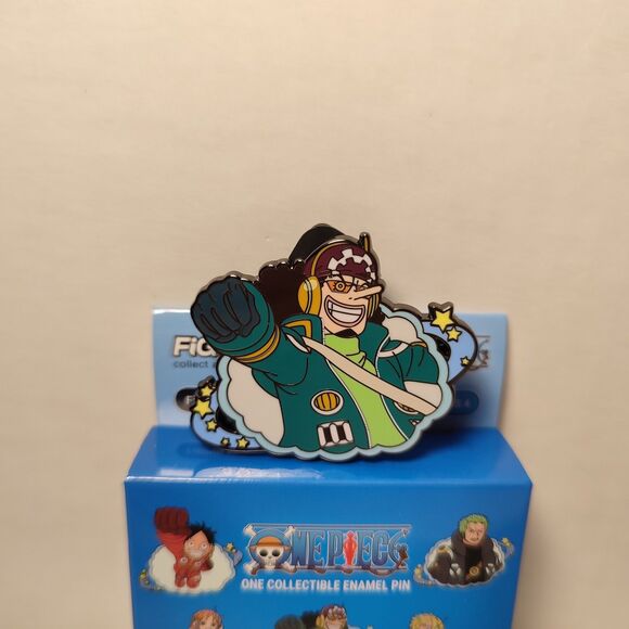 One Piece Usopp Y665 Enamel Pin Uncommon FigPin Mini Official Collectible Badge - Picture 1 of 2